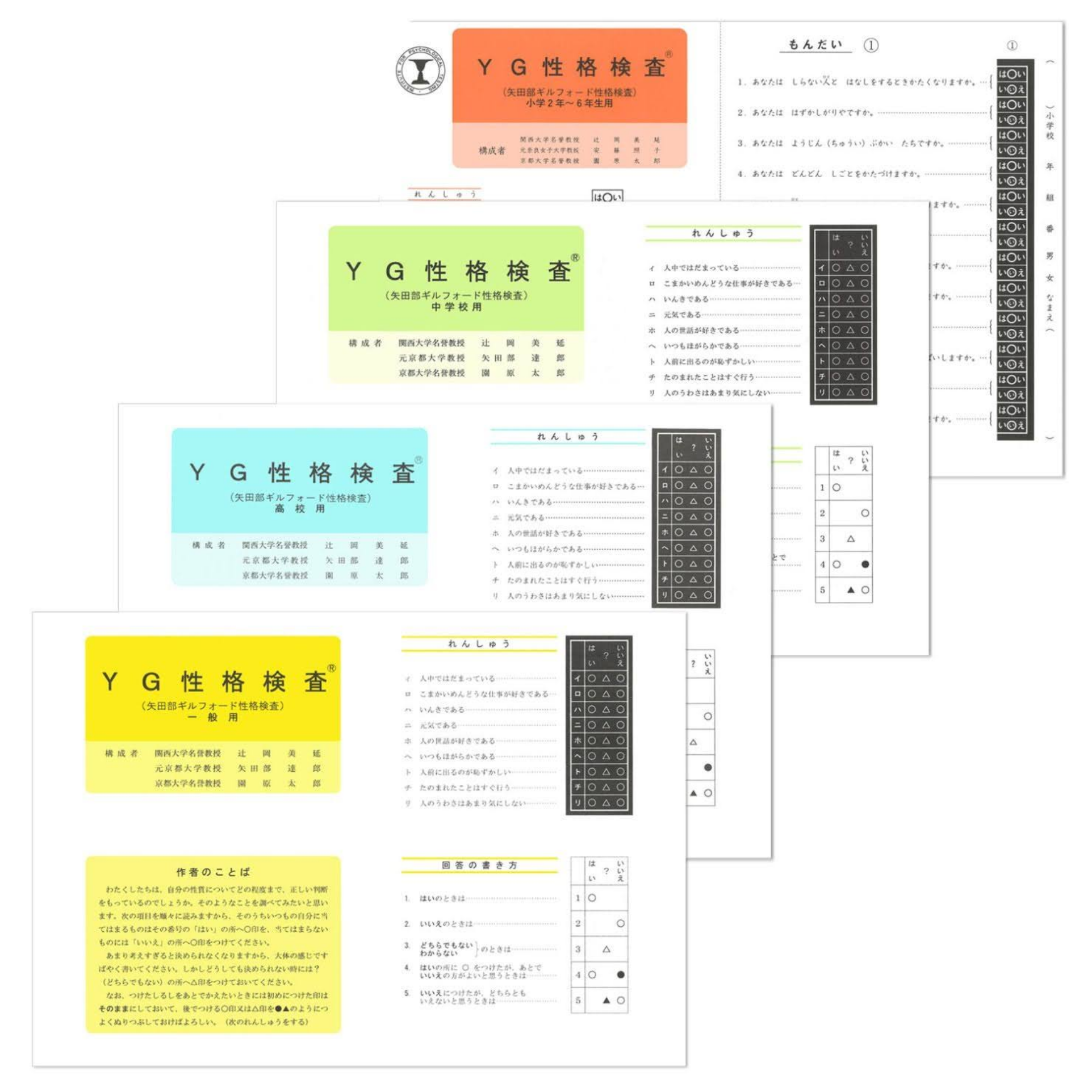 YG性格検査